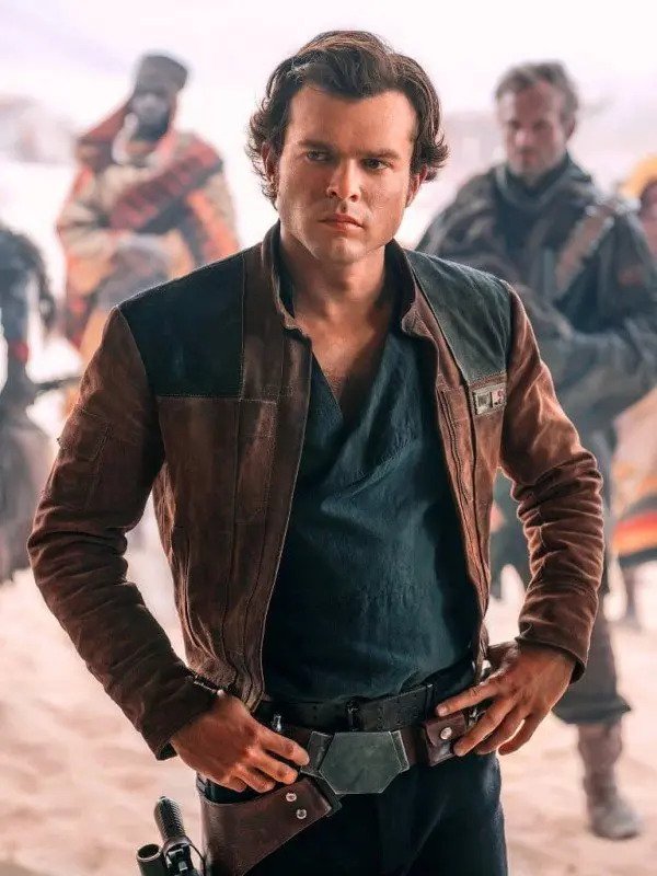 Han Solo Brown Leather Jacket